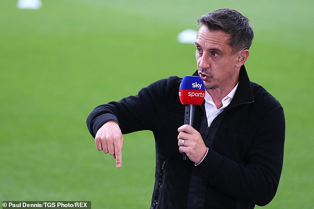 The initial Ronaldo v Messi debate involving Carragher came with Gary Neville