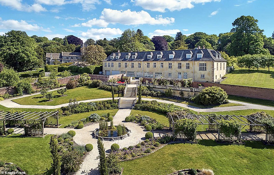 Local villagers believe one of the main reasons for the sprawling pad (pictured) failing to sell is the proximity of the landfill site which can be seen from some of its upstairs windows - and which can 'hum' in the summer months