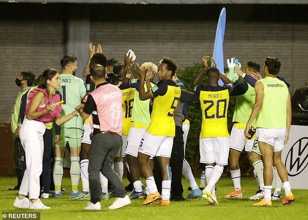 Ecuador also bagged a spot at the World Cup despite losing 3-1 to Paraguay in their match