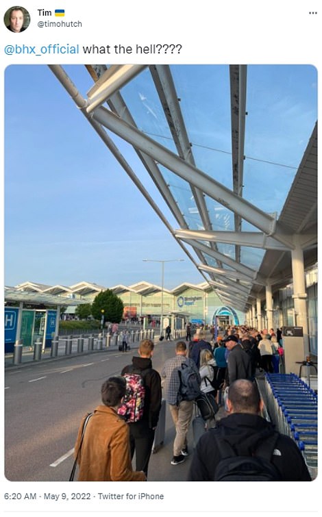 It comes as airports up and down the UK continue to face staffing issues in the wake of Covid restrictions. Travel chiefs say the issues have been exasperated by a huge increase in demand for travel following two years of Covid-enforced disruption