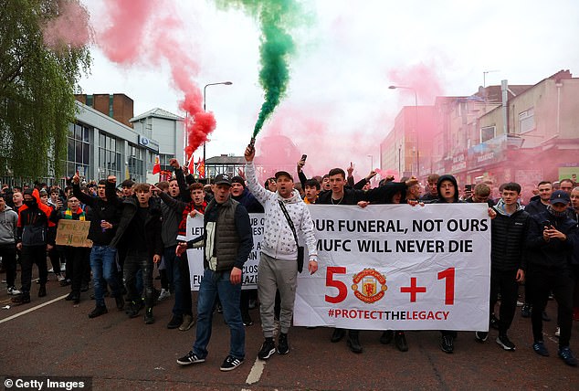 Supporters also vented their anger before games against Norwich and Chelsea last season