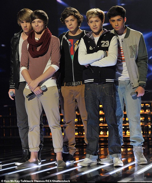 Worldwide success: One Direction appeared on the seventh season of The X Factor, which aired on ITV at the end of 2010 and finished in third to Matt Cardle