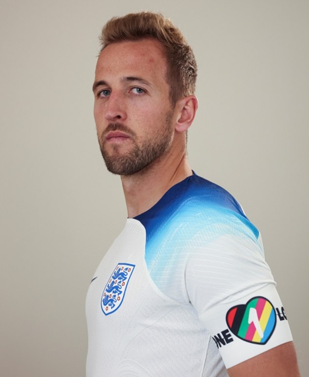 England captain Harry Kane will wear a rainbow 'OneLove' armband in upcoming UEFA Nations League matches - but FIFA hasn't yet granted permission to wear them at the World Cup