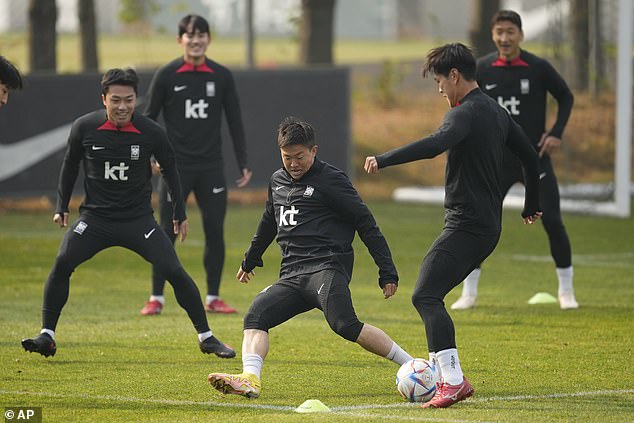 South Korea were drawn into Group H in a tough group involving Portugal, Uruguay and Ghana