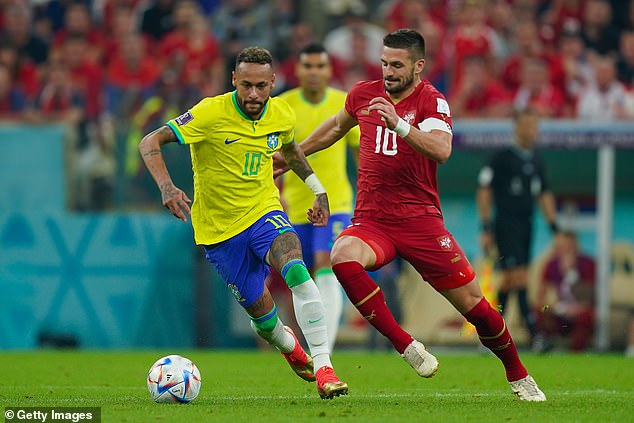 Dusan Tadic watched the game pass him by and he had very little impact on proceedings