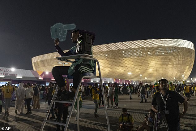 Lusail's new stadium has already hosted high profile matches including between Brazil and Serbia