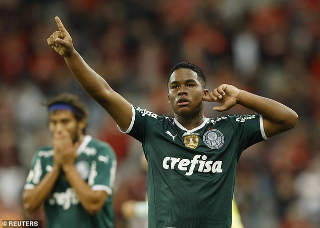 Real Madrid have confirmed the future transfer of Endrick from Palmeiras