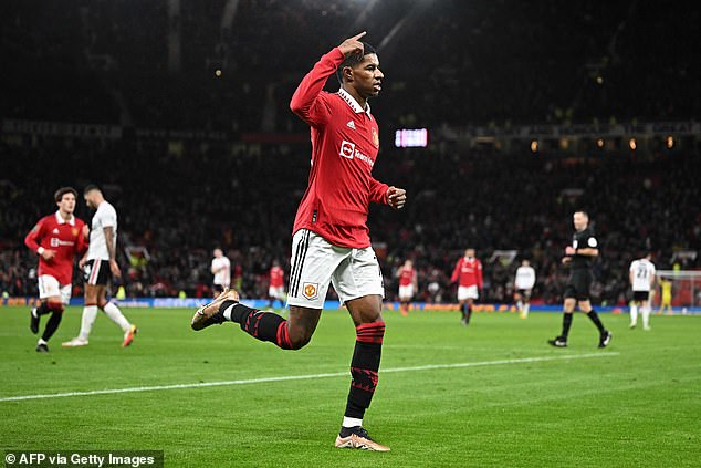 Marcus Rashford is boasting the best goal-scoring form of his career under boss Erik ten Hag