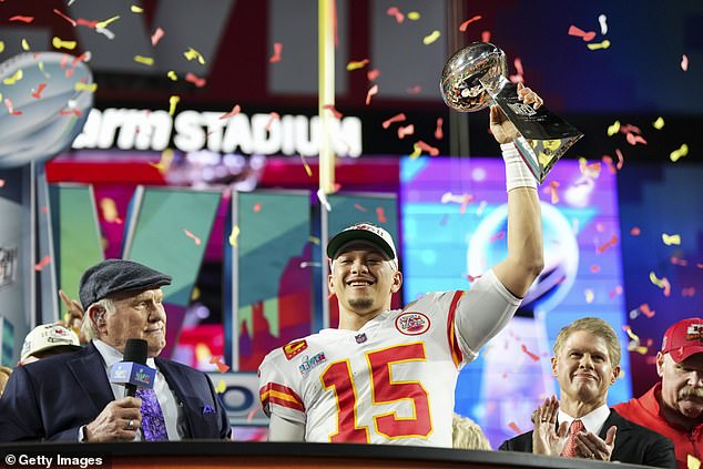 The KC Chiefs winning their second Super Bowl in four years, earned Drake a small fortune