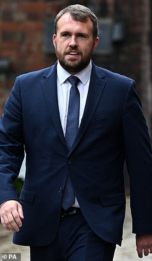 Jonathan Gullis (pictured), the Conservative MP for Stoke-on-Trent North, asked the public service broadcaster to 'stand up' to the outspoken presenter and 'remind him his job is to talk football, not politics'