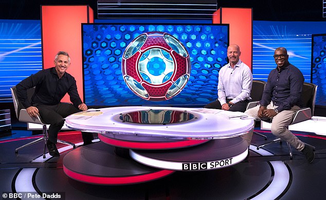 Match of the Day lasted just 20 minutes as pundits and commentators supported Gary Lineker (left), who was stood down following a tweet about the Conservative government