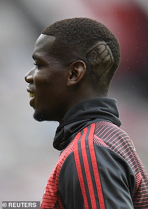 Pogba dyed his hair blond upon re-signing for Man United