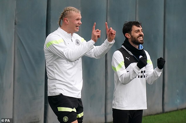 But in training ahead of his side's European clash, Haaland sported braids in an interesting move - and below, Sportsmail takes a look at the best and worst haircuts in football history...