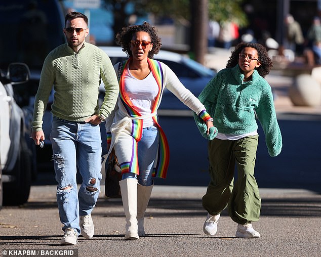 Masked singer: Mel and her family have been in Sydney, where she is shooting the latest season of The Masked Singer