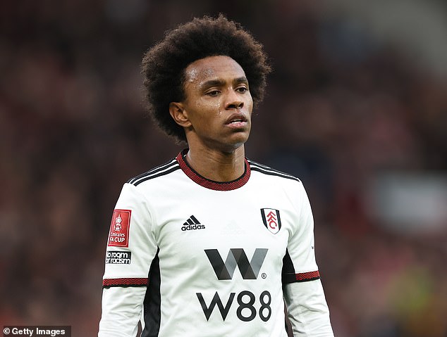 Willian, who signed a new Fulham deal last month, has agreed to join Saudi Arabia's Al-Shabab