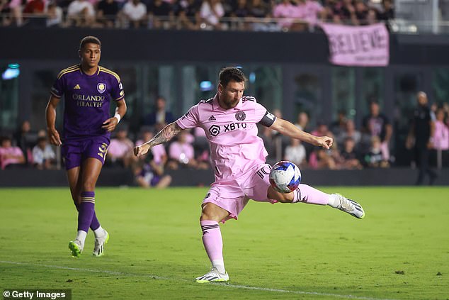 Lineker insisted similarly to the MLS' ability to sign Lionel Messi (right) the Saudi Pro League is a place for players at the end of their careers