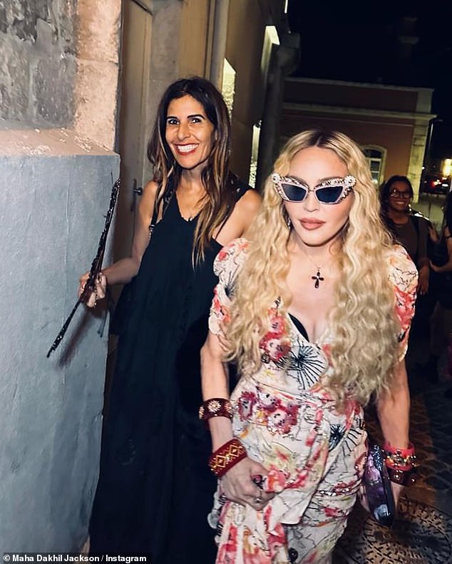 Haute stuff: The singer shared several new images and videos from her 65th birthday celebration in Portugal