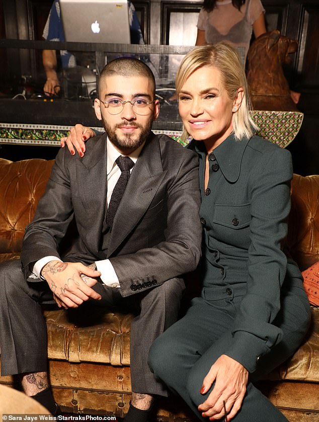Tough times: Gigi and Zayn's relationship was famously tumultuous, with insights given when it was revealed her had a physical altercation with her mother Yolanda in 2021, (Zayn and Yolanda pictured in 2017)