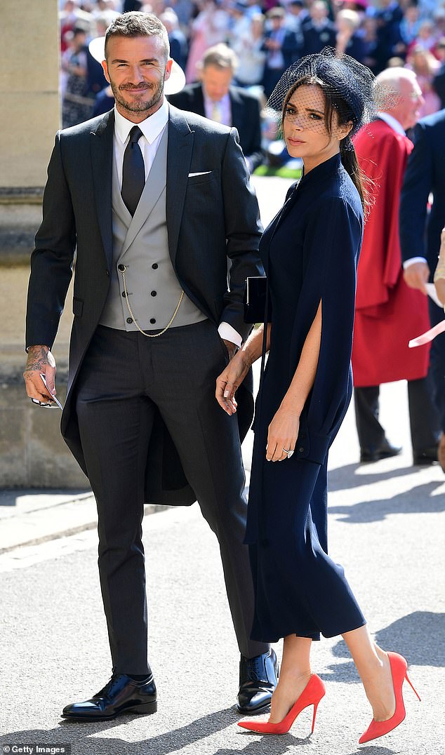 The row is believed to have heightened when the Sussexes allegedly accused the Beckhams of leaking stories about them to the press - while royal biographers claimed Meghan 'didn't like the footballer's friendship with Prince William'