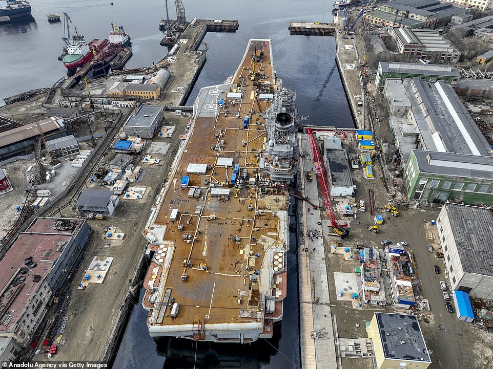 It added that the pilot who was in the plane at the time successfully ejected and was unharmed. It was the second loss of a plane from Russia's only aircraft craft carrier in two months. In November that year, a MiG-29 crashed into the sea while attempting to land on the Admiral Kuznetsov. Both wrecks were reportedly rescued by Russian specialists around a year after they sank.