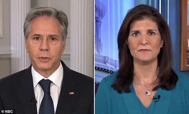 Secretary of State Anthony Blinken insisted that Iran has spent nothing of the $6billion they received in a cash for hostages deal, but Nikki Haley said they are spending on account