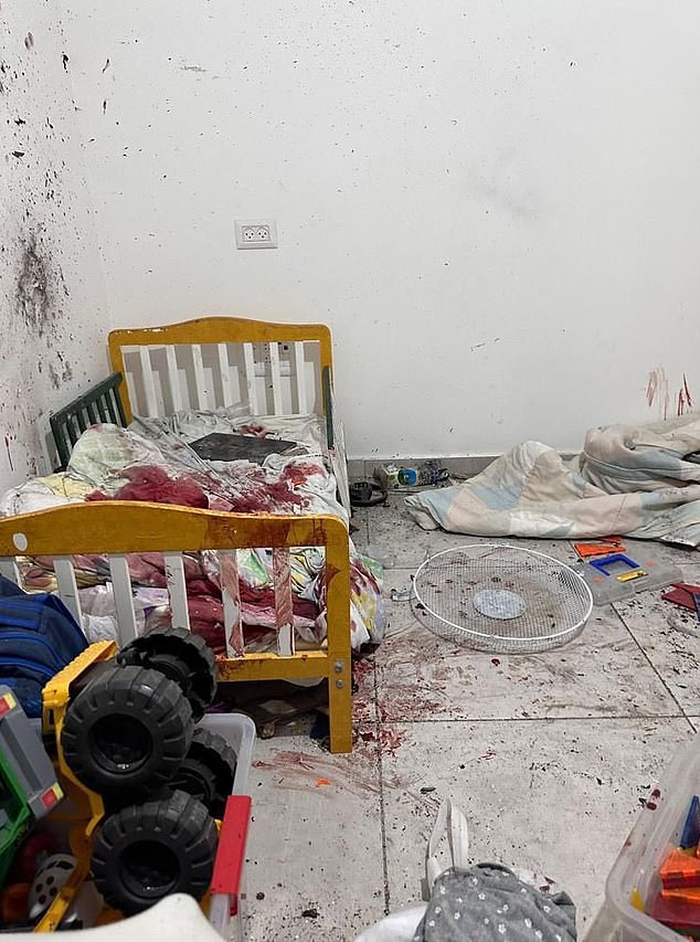 'Worse than ISIS': Photo of bloodied child's bed posted by Israeli PM Netanyahu