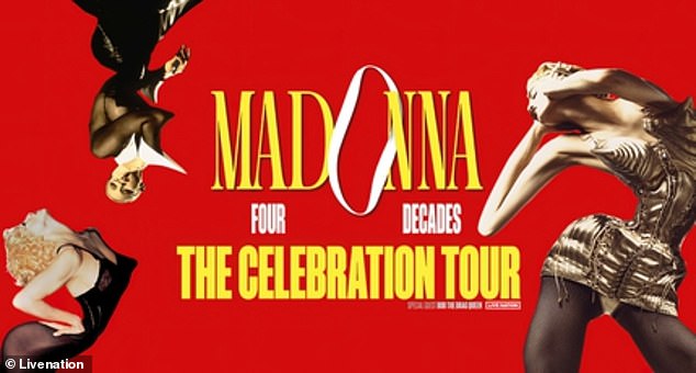 Retrospective: The Celebration Tour is slated to run from October 14, 2023 until April 24, 2024