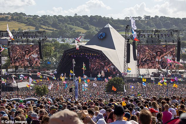 She said: 'I've always been really passionate about gender split [on festival line ups] and I think actually, our problem was that I'd been so outspoken about it that having a year where there wasn't a female sent people a bit mad, or some people.'