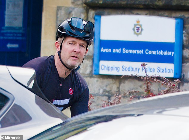 When he's not jetting off overseas, the 49-year-old is a keen member of the cycling club in Chipping Sodbury, a historic market down in south Gloucestershire