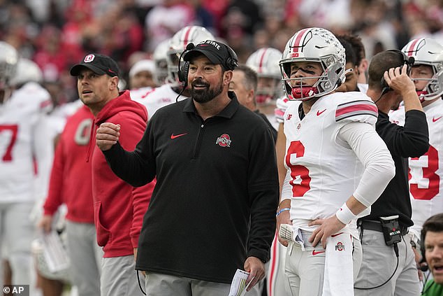 The Ohio State Buckeyes are No. 1 in the first release of the College Football Playoff rankings