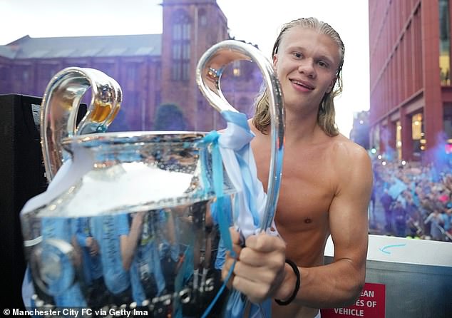 Erling Haaland fired Manchester City to the Treble with 52 goals and Rothen sees him as the deserving winner