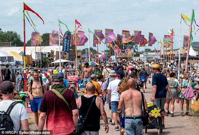 Tense: Tickets to Glastonbury 2024 went on sale at 6pm, with thousands of festival goers ready to log in straight away