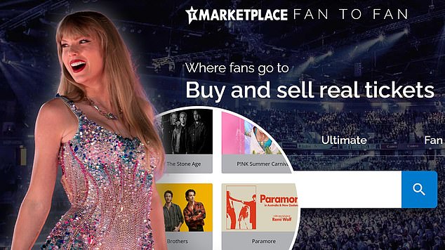 The resale platform opened at 10am on Friday, giving Swifties the chance to purchase a ticket from fans looking to sell theirs