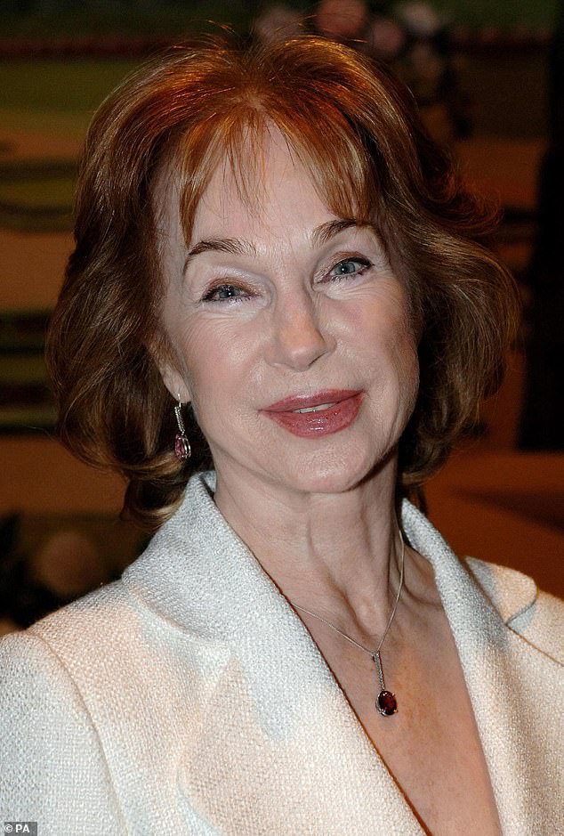 Shirley Anne Field is pictured at a lunch to celebrate the life of the late actor Sir John Mills at the Grosvenor House Hotel in central London in 2006