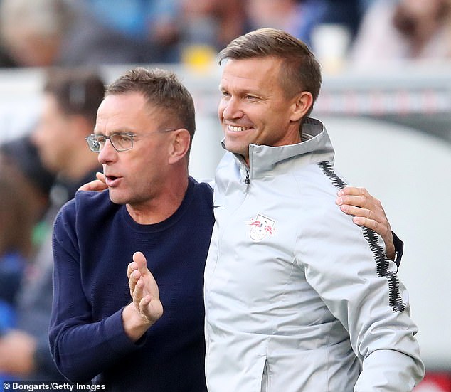 Rangnick and Marsch worked together at RB Leipzig and remain good friends