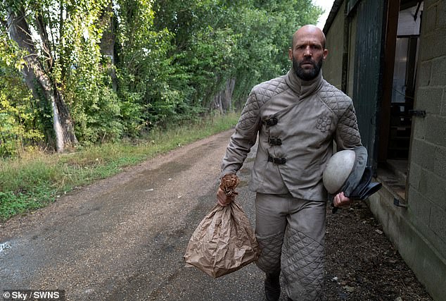 The action movie star, 56, decided to try out the hobby after he signed on to star in The Beekeeper