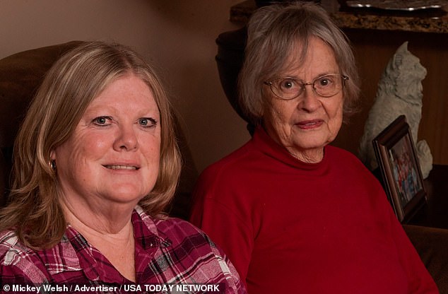 Mary Alston, 61, (right) and Beverly Roberts, 86, (left)  have launched a civil lawsuit against officers for violating their rights