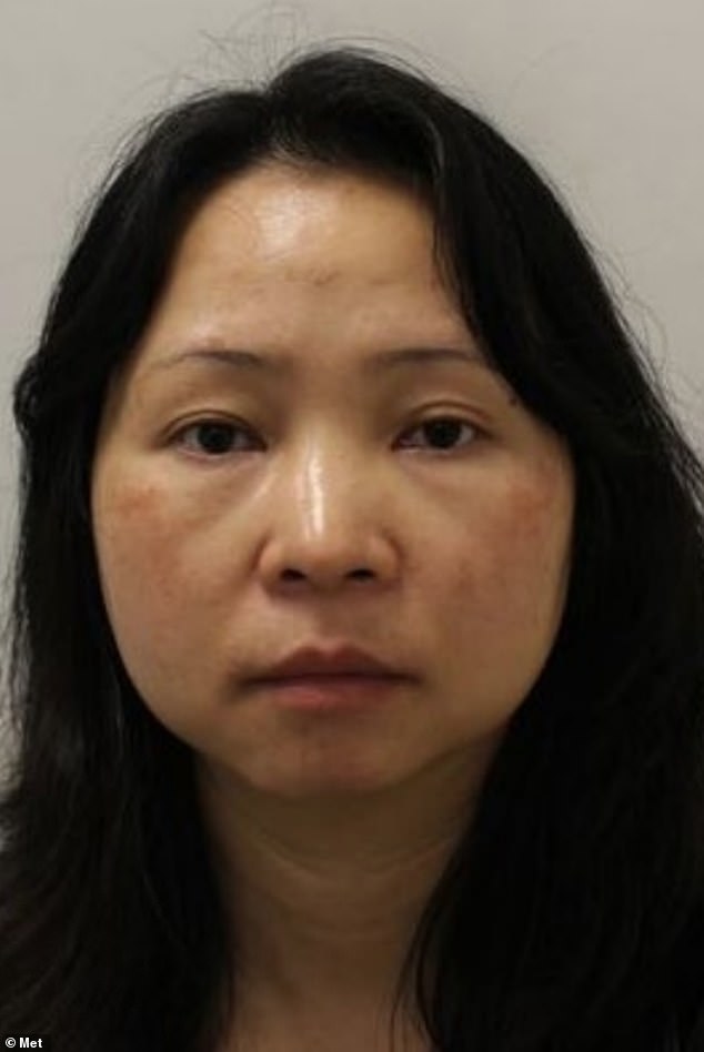 Jian Wen (pictured) was found with Bitcoin wallets worth more than £2billion. She was convicted of offences linked to money laundering