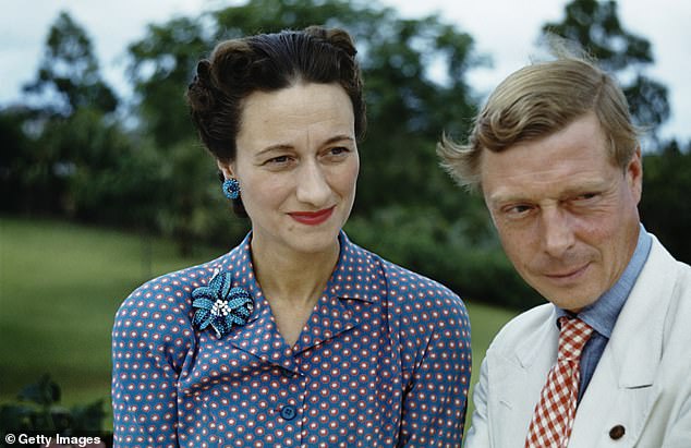 The Duke and Duchess of Windsor outside Government House in Nassau in 1942