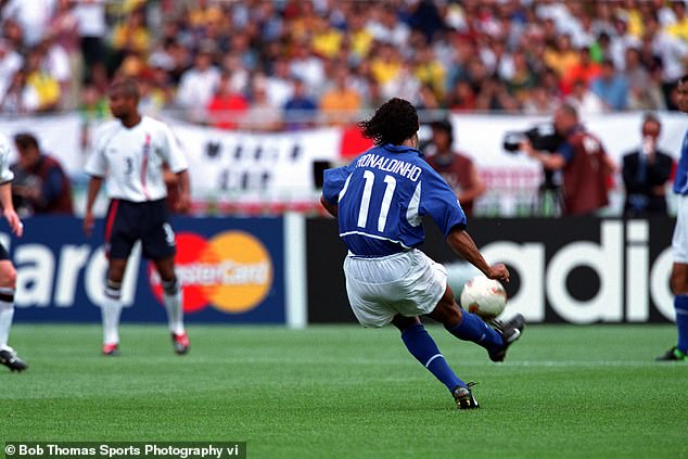 England's clash with Brazil on Saturday brings back memories of Ronaldinho's lob that broke the Three Lions' hearts in the quarter-finals of the 2002 World Cup