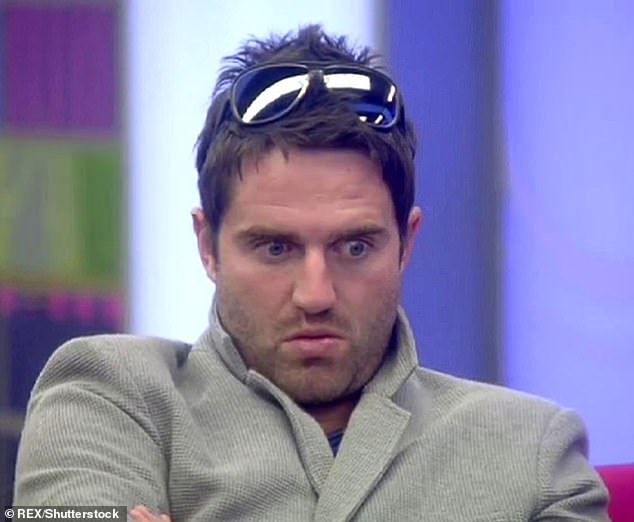 George Gilbey is pictured on Celebrity Big Brother. He made the final in the fourteenth series