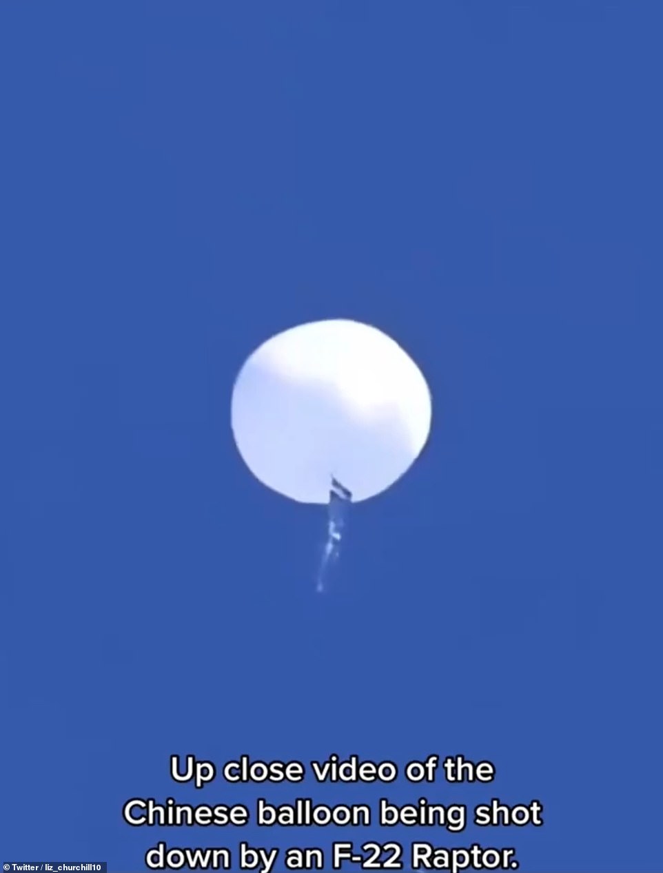 Intelligence officials revealed in December that the balloon used an American internet service provider to communicate. The report stated that the balloon was connected to a US-based company and communicating with China about its navigation. It further stated that the connection 'allowed the balloon to send burst transmissions or high-bandwidth collections of data over short periods of time' to its home base in China. Read the full story: https://www.dailymail.co.uk/sciencetech/article-13267795/Chinese-rocket-explodes-California-reentry-Earth.html?ito=msngallery