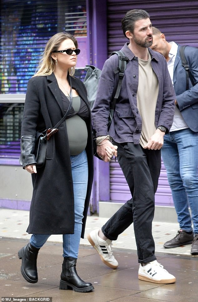 She didn't confirm Alistair's identity in the post, however her publicist later confirmed the relationship and they have reportedly set up home together as they prepare for the baby's arrival