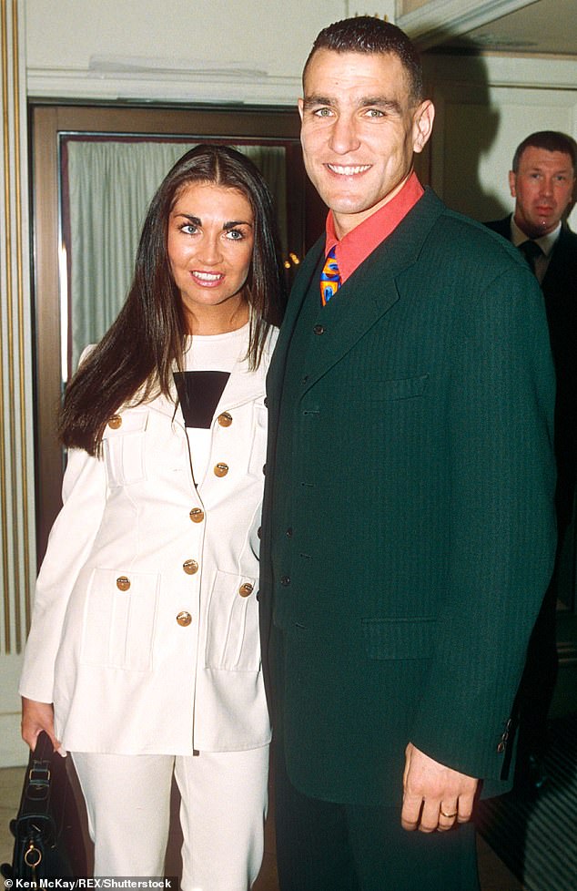 'The beginning of the rest of my life' is how Vinnie has described the moment he saw her walking up the street. Both pictured in 1997