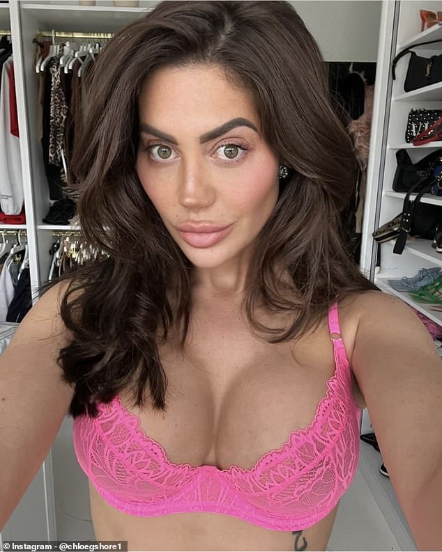 It comes after Chloe 'laid bare' as she showed off the results of her breast reduction and lip filler removal on Instagram last week