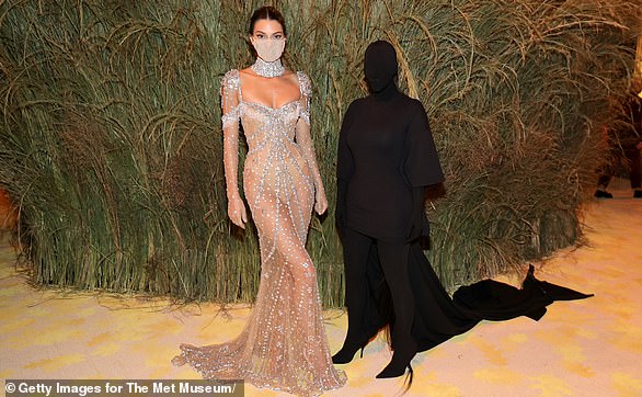 2021 - Sister Kendall Jenner, left, stole the show in GIVENCHY