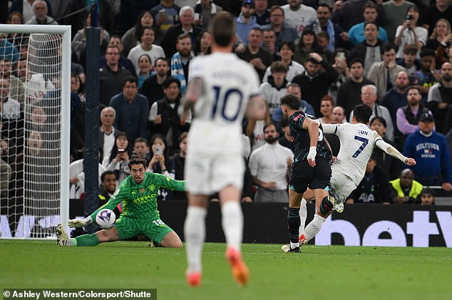 Ortega made a huge save from Son Heung-min before Erling Haaland scored a penalty to make it 2-0