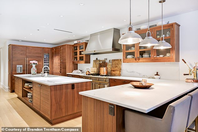 Bloomberg's office approved major developments in West Chelsea and Hudson Yards. Reshaping the city skyline was a focus of his administration. Pictured: an apartment at 38 Prince Street being rented for $80,000 a month