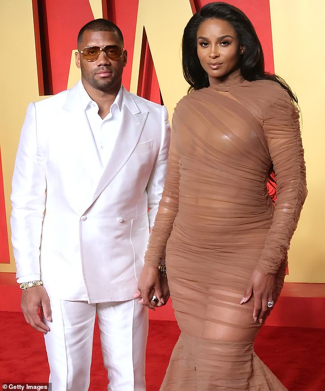 Wilson and Ciara moved into the property in 2015. Pictured at the 2024 Vanity Fair Oscar Party