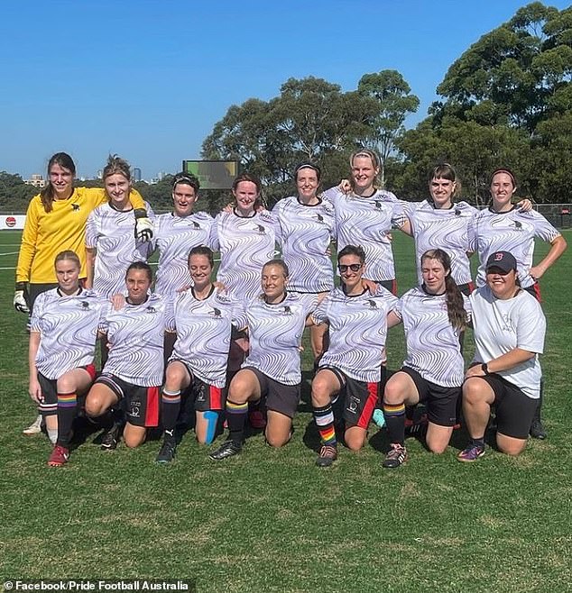 The team, consisting of five transgender women, won a pre-season tournament